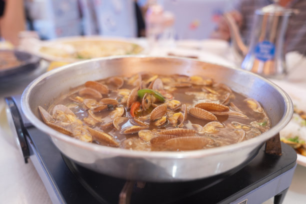 酱汁煮蛤蜊图片下载