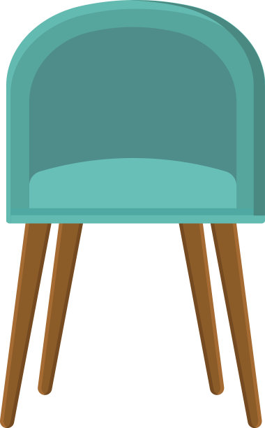 白色背景的躺椅图片下载