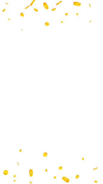 人民币硬币落磁散元图片下载