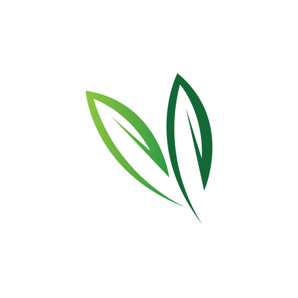 绿叶生态自然元素的标志图片下载