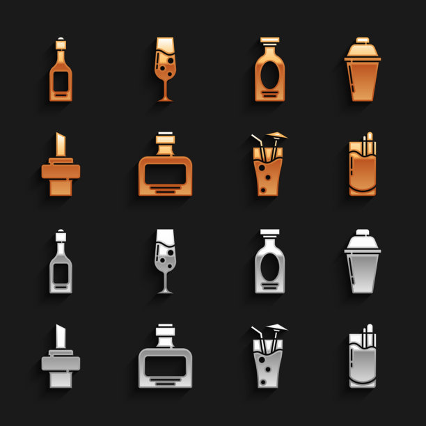 集威士忌酒壶血腥玛丽图片下载