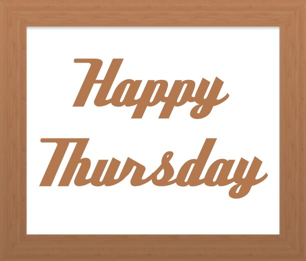 快乐的星期四图片下载