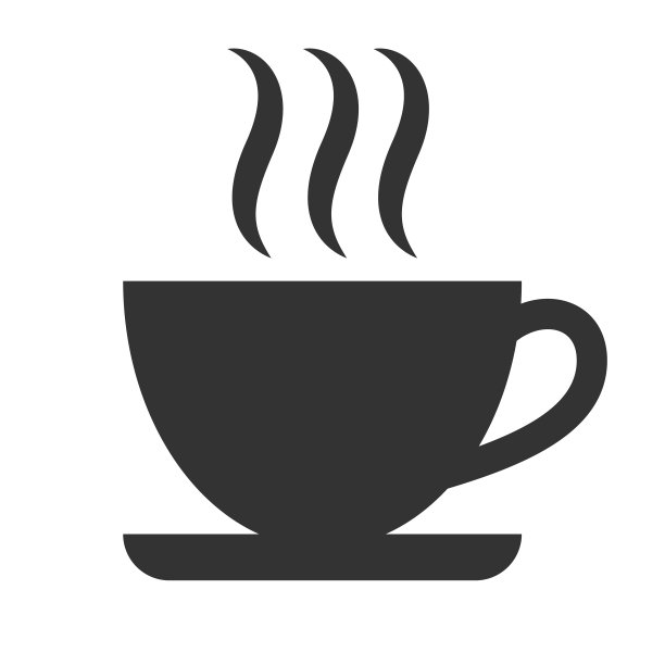 矢量图标杯咖啡。咖啡杯的标志。插图孤立在白色背景上。平面设计。餐厅，咖啡厅，酒店菜单的Logo，平面设计。外卖食品的概念。图片下载