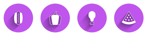 热狗，辣椒鸡腿和图片下载