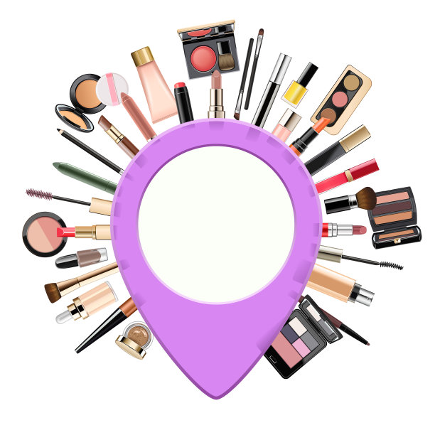 化妆概念与挑点图片下载