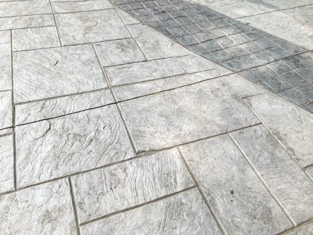 灰色的走廊矩形图片下载