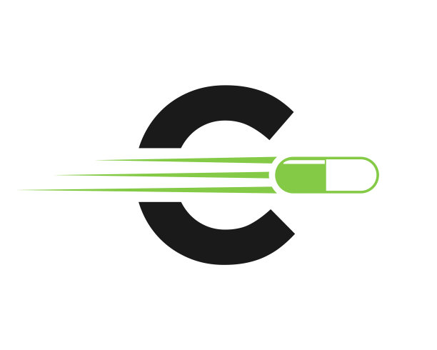 医药标志有c字母c药丸或图片下载