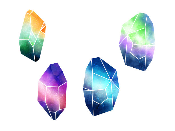 宇宙在一颗宝石里。图片下载