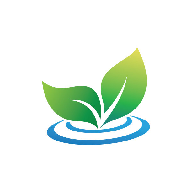 绿色树叶生态标志自然图片下载