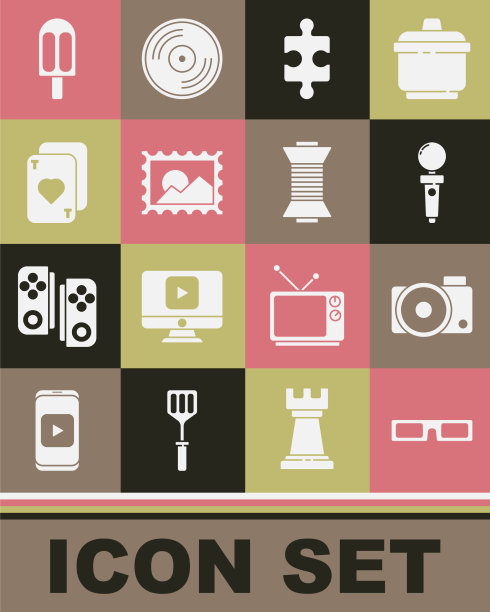 设置电影眼镜摄影相机操纵杆图片下载