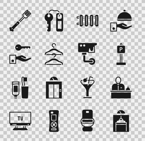 设有电梯酒店前台停车采暖图片下载