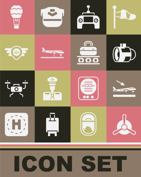 设置飞机螺旋桨着陆喷气发动机涡轮图片下载