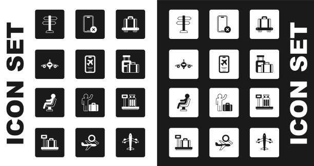 套用传送带带手提箱移动票图片下载