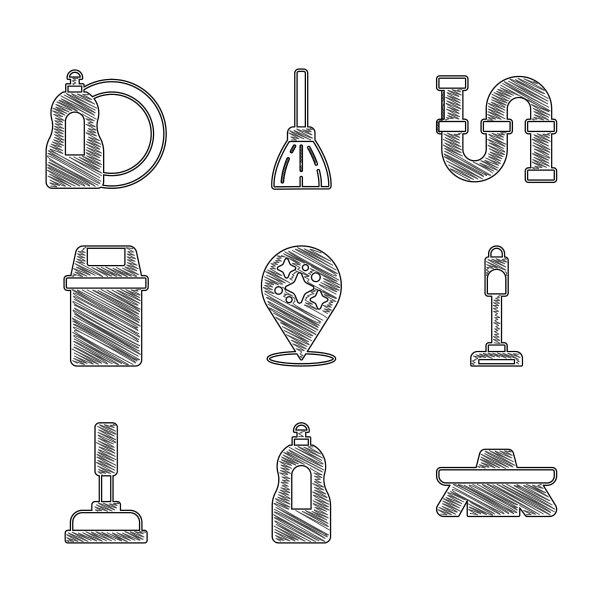 设置家庭清洁服务洗碗液图片下载