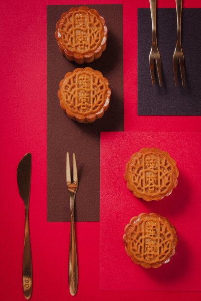 月饼在红图片下载