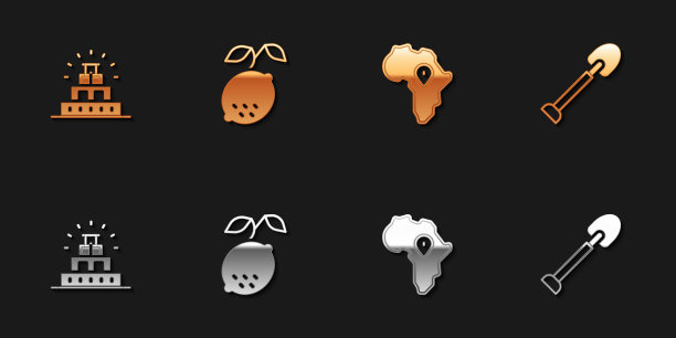 设置奇琴伊察在玛雅柠檬非洲地图图片下载