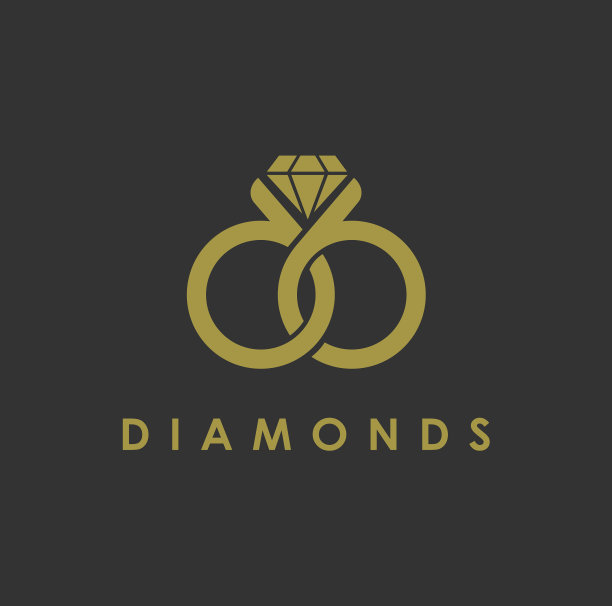 字母db菱形设计元素图片下载