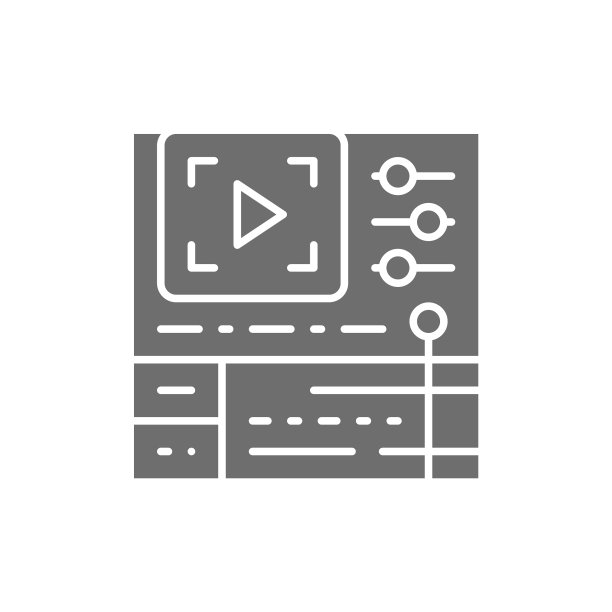 电影制作灰色视频编辑软件图片下载