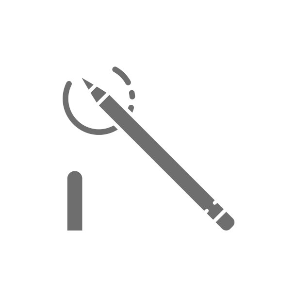 眼线、化妆品、彩笔、灰色的图标图片下载