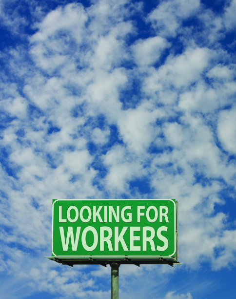 就业的迹象图片下载