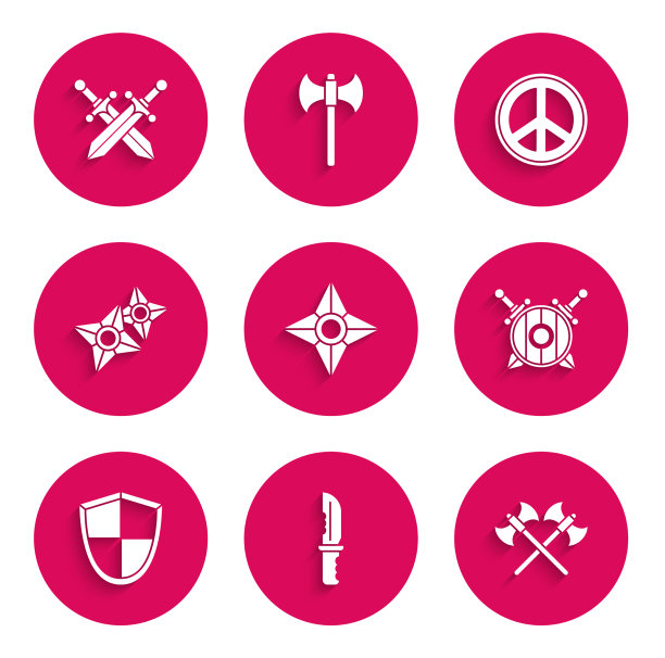 设日本忍者飞镖军刀图片下载