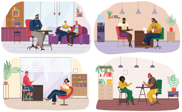 一套关于采访现场图片下载