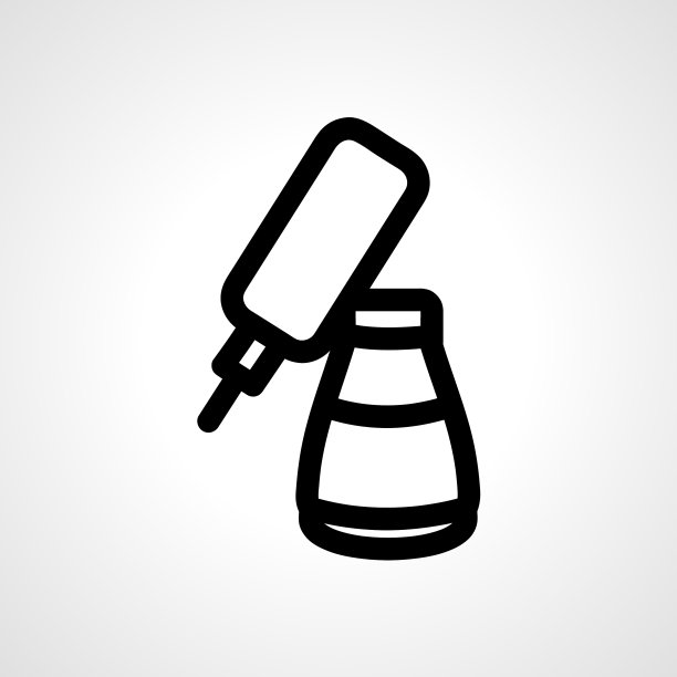 指甲油图标指甲油孤立简单的线条图片下载