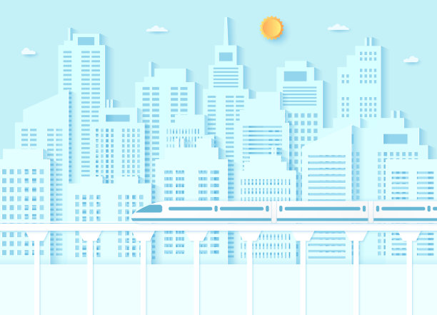 电动高速列车运输图片下载