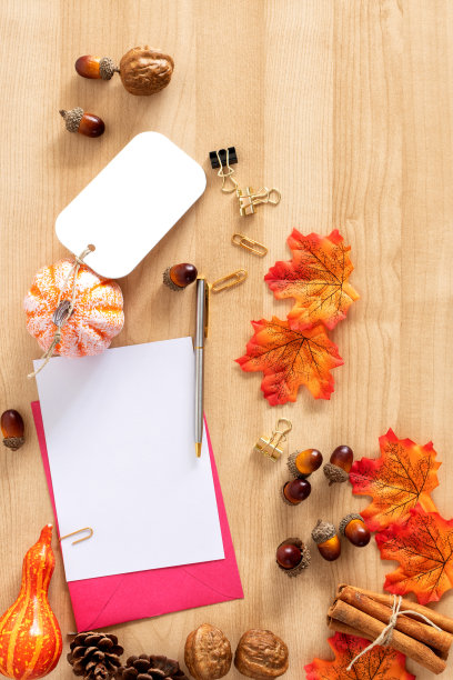 感恩节场景背景问候样机图片下载