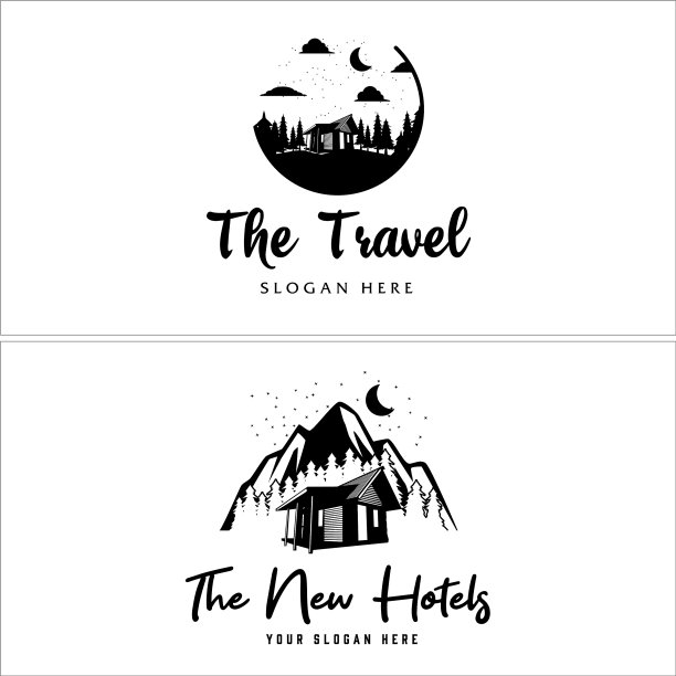 木屋别墅租赁，山地户外休闲图片下载