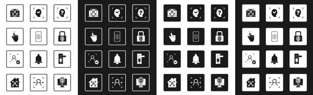 设置人脸识别手机与指纹扫描图片下载