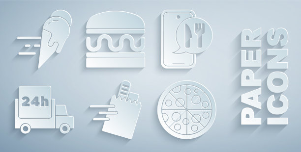 设置在线订购和汽车快速送货图片下载