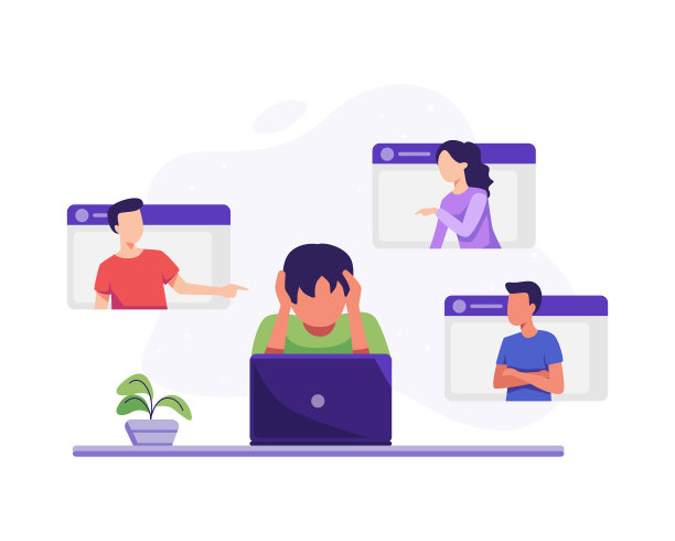 社交网络中的网络欺凌图片下载