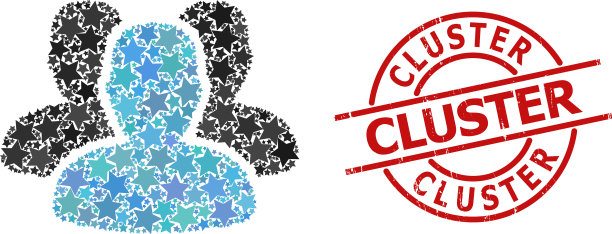 人星图和星团挠橡皮图片下载