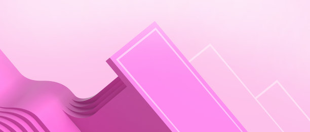 有创意的想法。”抽象的背景。波浪条纹剪纸和几何形状的数字概念的未来紫色。复制空间，横幅，海报- 3d渲染图片下载