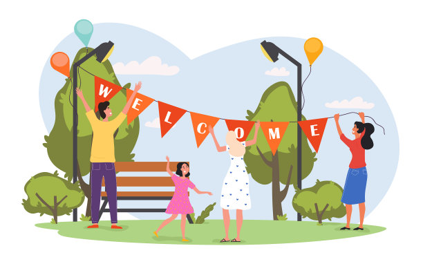 欢迎来到假日概念图片下载