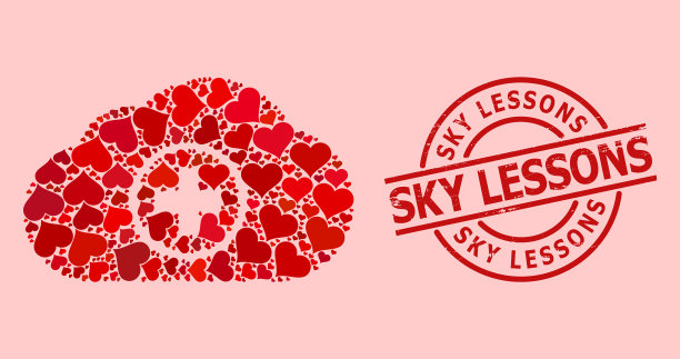 苦恼天空教训印章印章红情人节图片下载