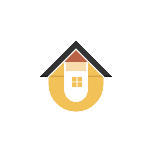 铅笔房子Logo设计图片下载