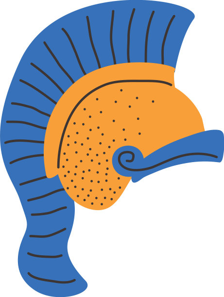 希腊古代的头盔图片下载