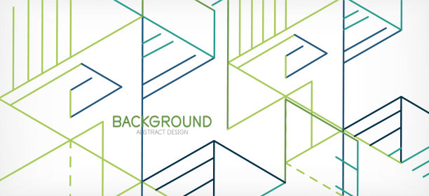 抽象的背景色线在白色上图片下载