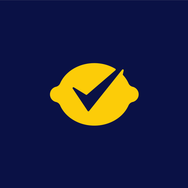 柠檬格子标志图标图片下载