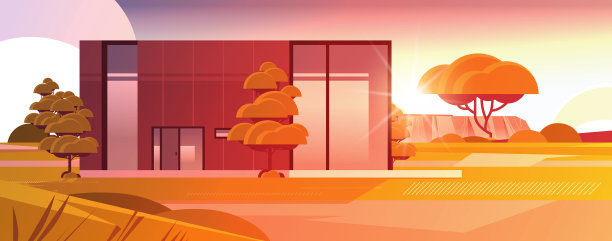 带有全景窗户的夹芯板的现代住宅，环保住宅建筑模块化住房图片下载