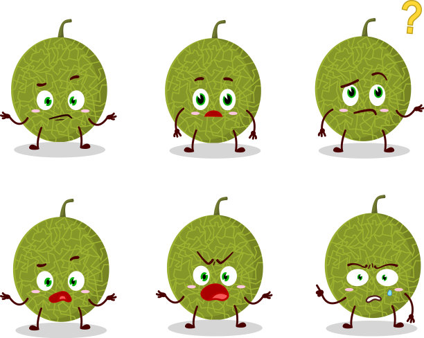 瓜的卡通人物用什么表情图片下载