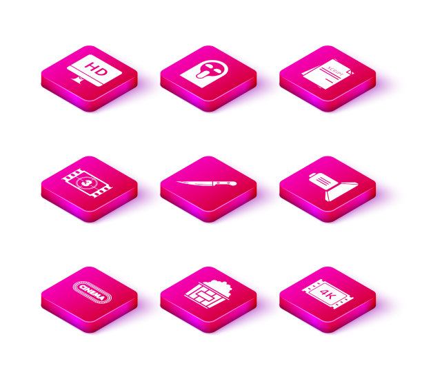 集电影海报设计模板爆米花图片下载