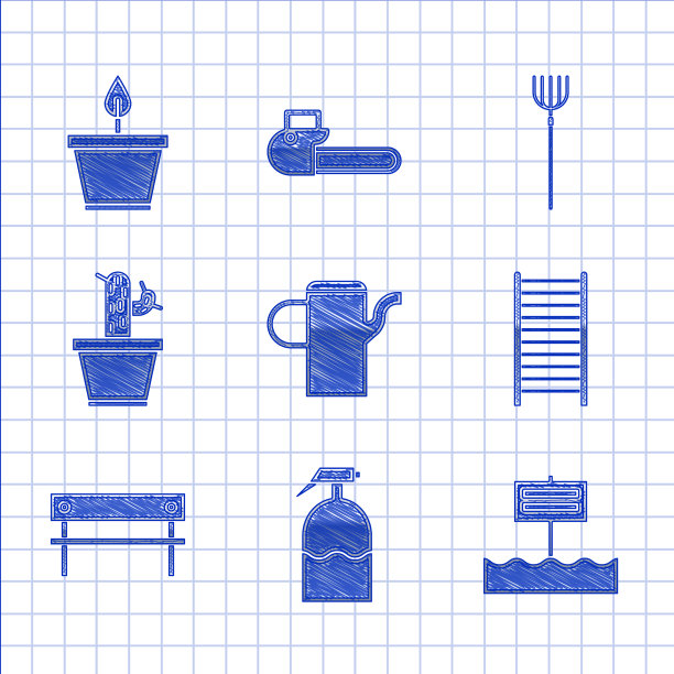 设置喷壶花园喷雾器空白木图片下载