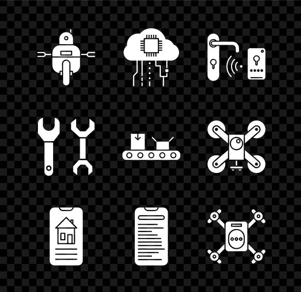 设置无线机器人数字门锁图片下载