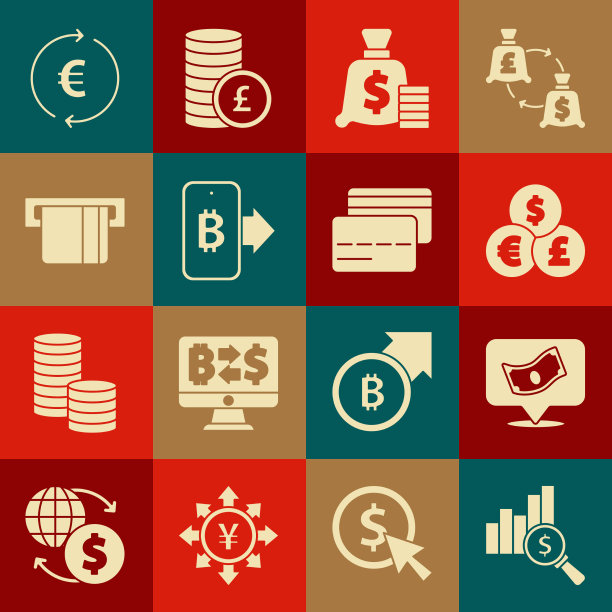 设置饼图和美元堆叠纸币现金图片下载