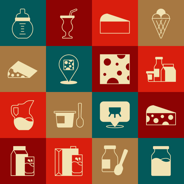 奶瓶内装牛奶、乳酪、婴儿奶制品图片下载