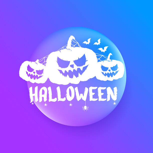 万圣节快乐横幅贺卡还是图片下载