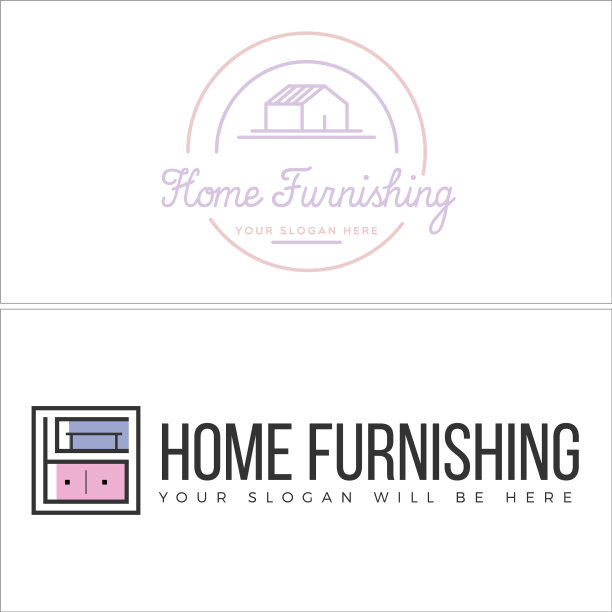 家居商业零售标识设计图片下载